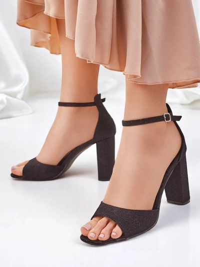 Royalfashion Glitter ženske sandale Rokates