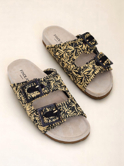 Royalfashion Ženski sandali z zaponkami Samorra