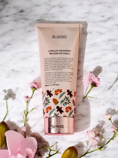 Luxelux božični balzam za telo s kokosovim vonjem 300 ml