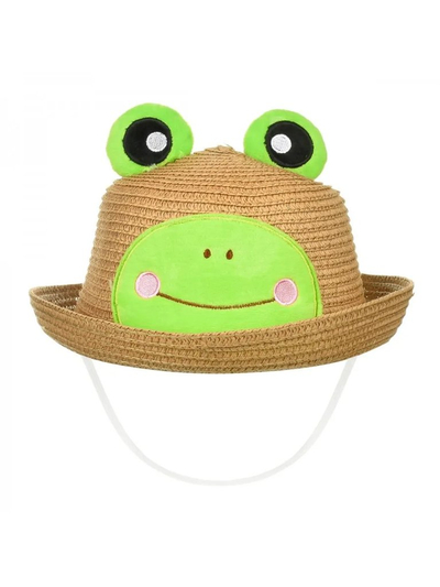 Royalfashion Otroški slamnik Froggy senčnik