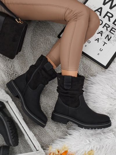 Visoki ženski gležnarji iz eko semiša Liora