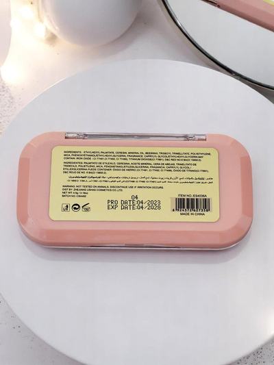 Matirajoča paleta za konturiranje 3 odtenki Vanilija Kava