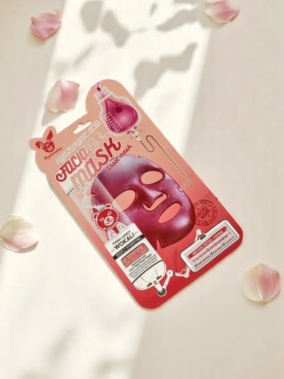 Maska za obraz s hialuronsko kislino, pomirjujoča in učvrstitvena