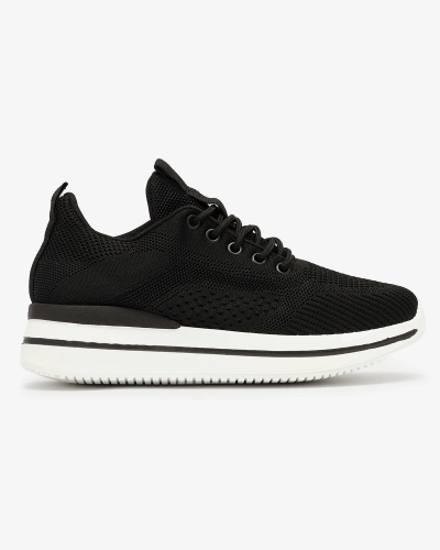Royalfashion Czarne sportowe buty damskie Losoyta