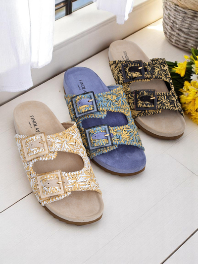 Royalfashion Ženski sandali z zaponkami Samorra