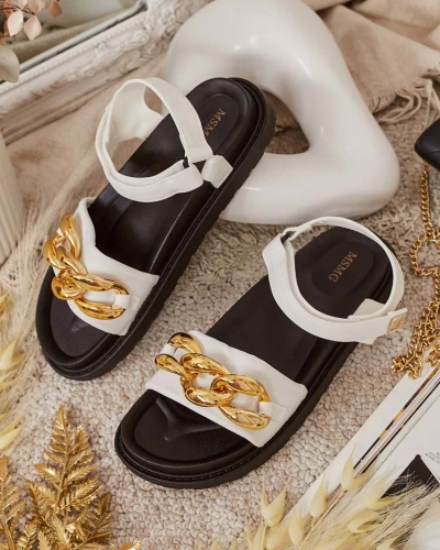Royalfashion Ženski sandali z verižico Orette