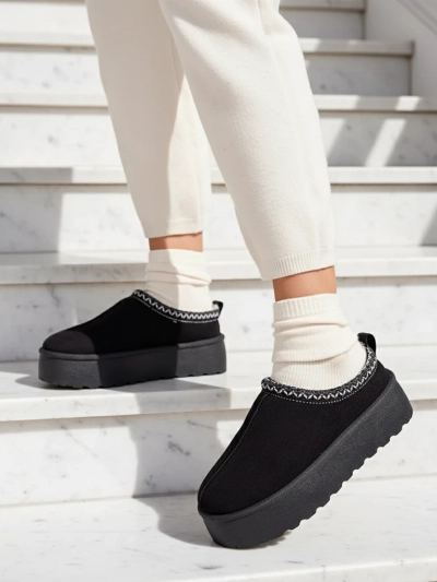 Royalfashion Ženski kratki škornji Zommy a'la snow boots