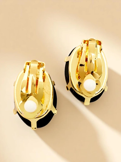 Royalfashion Ženske minđuše sa kopčom sa kristalom