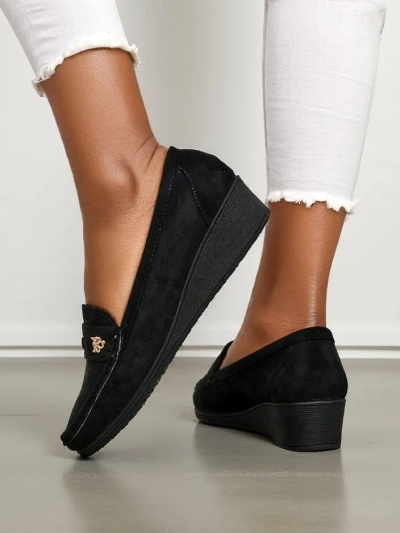 Royalfashion Ženski mokasini na nizki peti Polefle