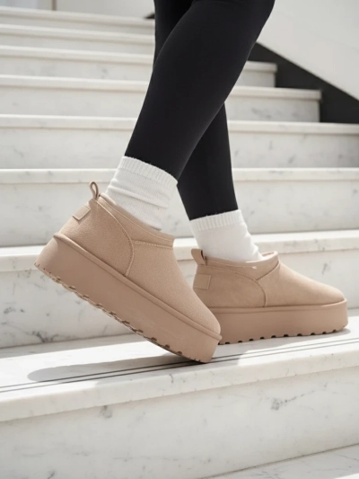 Royalfashion Ženski kratki škornji a'la snežni škornji Ozozi