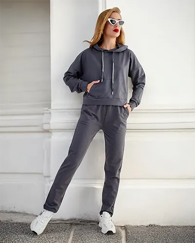 Royalfashion Bombažna ženska jopa
