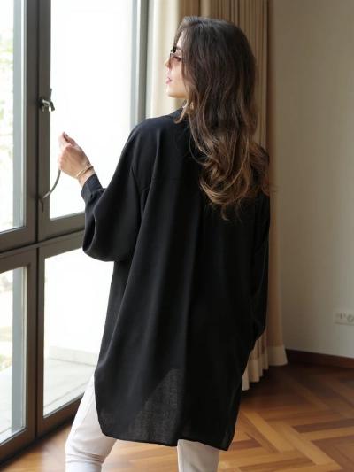 Royalfashion Dolga ženska oversized srajca