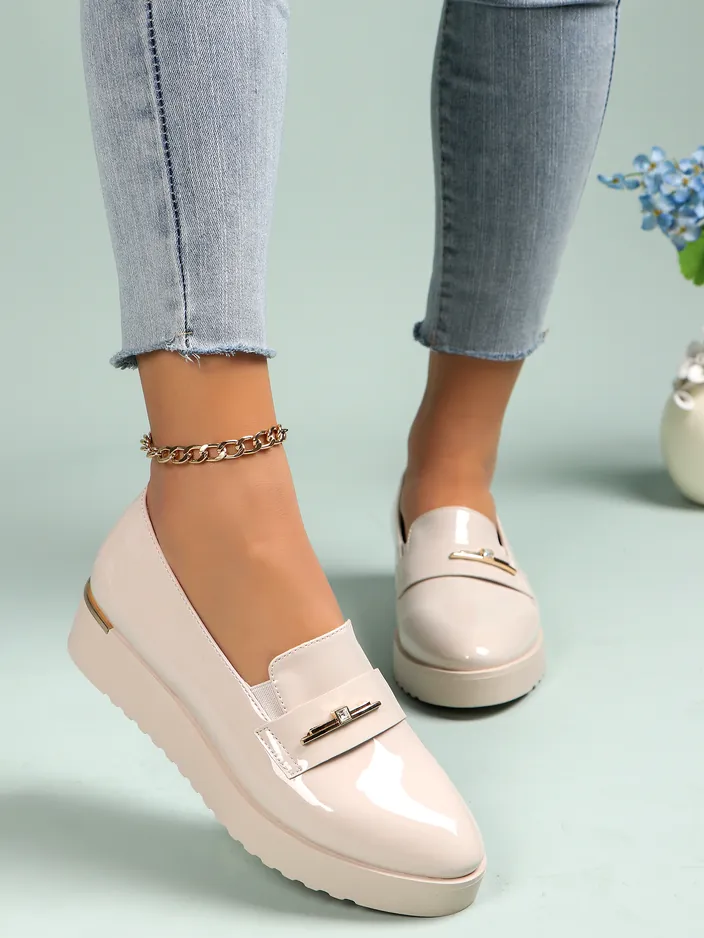 Royalfashion Ženske patentne loaferice Arefel