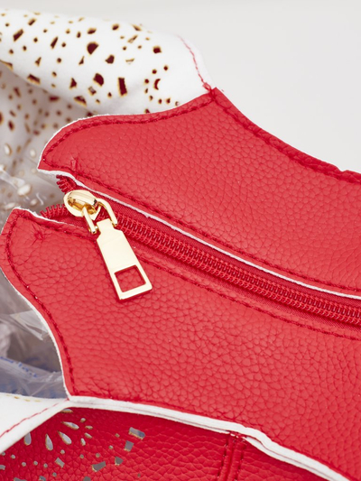 Royalfashion Velika ženska torba shopper Lira Čipka