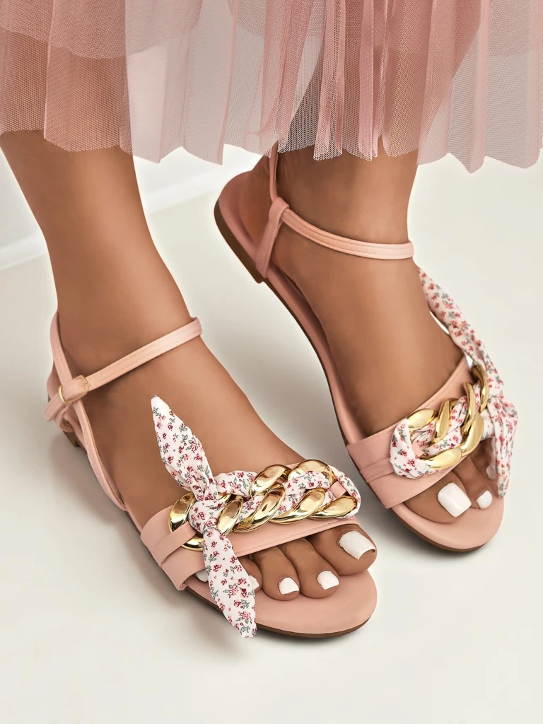 Royalfashion Ženski ravni sandali BareLuxe
