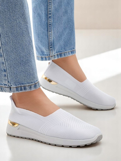 Royalfashion Ženske tkaninske slip-on čevlje Perfeti