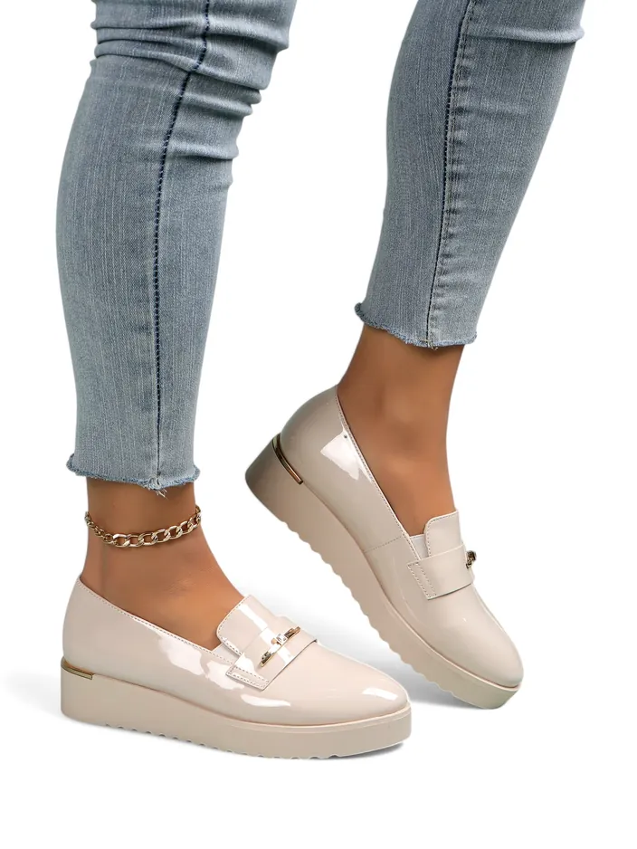 Royalfashion Ženske patentne loaferice Arefel