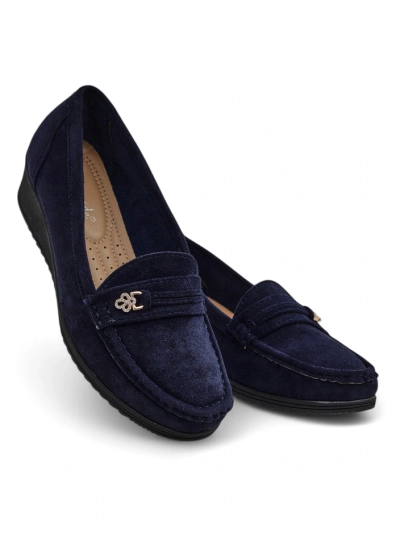 Royalfashion Ženske mokasine na nizki peti Polefle