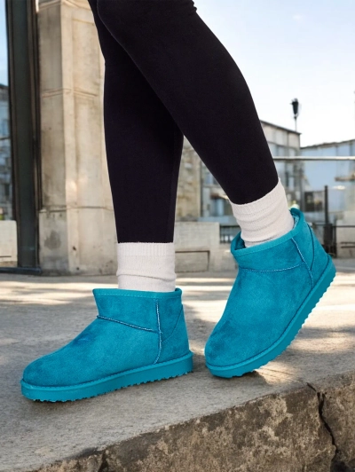 Royalfashion Kratke ženske zimske čizme poput Hozis