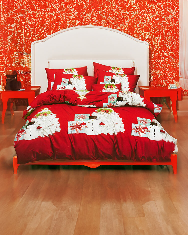 Royalfashion Božična posteljnina 160x200 komplet 3 DELI
