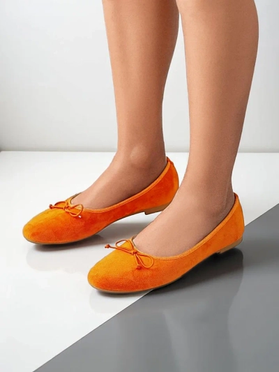 Royalfashion Ženske balerinke s pentljo Zaame