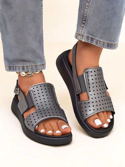 Royalfashion Moteriški sandalai ant storesnio pado BreezyStep