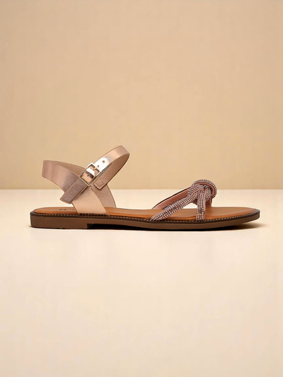 Royalfashion Sandale femrash me zirkone dekorative Bella Shine