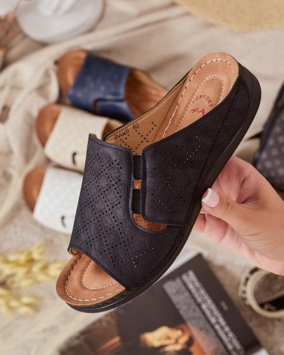 Royalfashion Ženske japonke Mino z ravnim podplatom