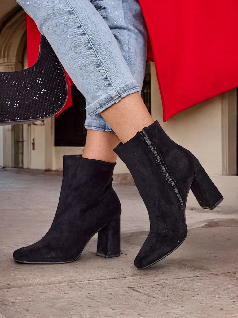 Royalfashion Eco-suede ženske gležnjače na pot Emoro