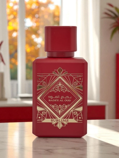 Aurora Sublime Badee Al Oud 50 ml - Orientalski parfum v rdečem flakonu