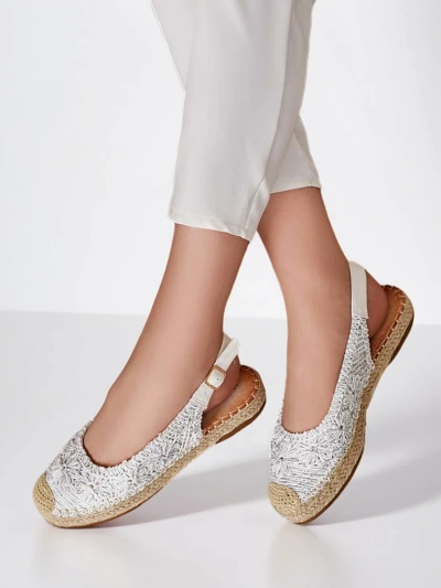 Royalfashion Ženske espadrile z okrasno vezenino