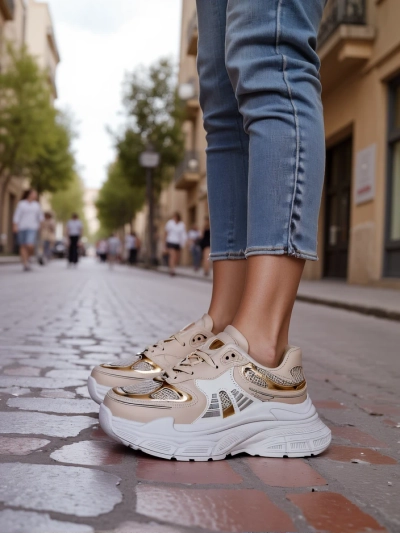 Royalfashion Ženske superge na debelih podplatih Ovelba