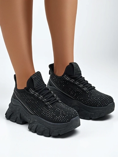 Royalfashion Ženske športne superge z diamanti Blysco