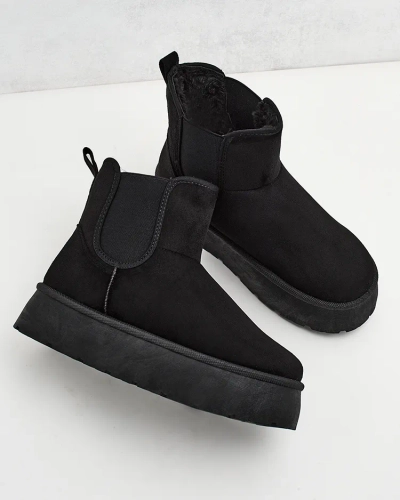 Royalfashion Ženski kratki škornji Nomas a'la snow boots