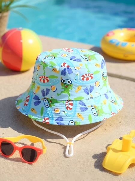 Royalfashion Otroški klobuk vedro Barviti klobuk