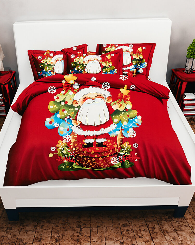 Royalfashion Vzorčasta posteljnina 200x220 komplet 3 DELOV