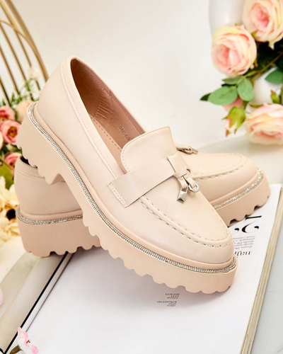 Royalfashion Ženski mokasini s cirkoni Ali