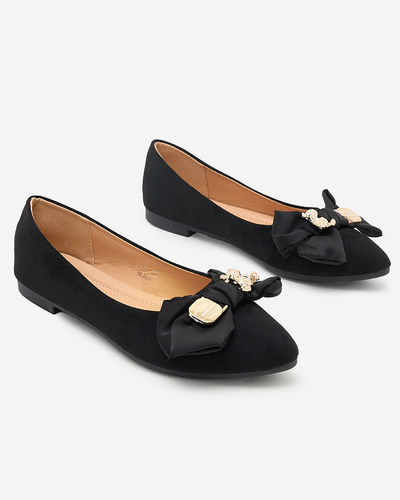 Royalfashion Ženske balerinke s koničastim koncem in lokom Retripo