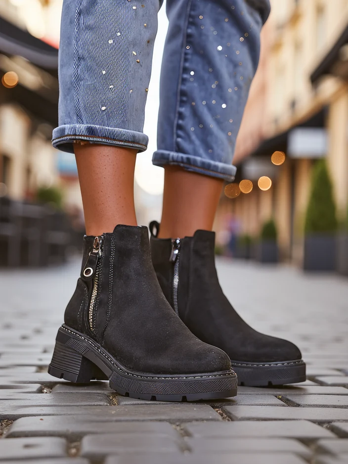 Royalfashion Ženske gležnjarji Fiefo