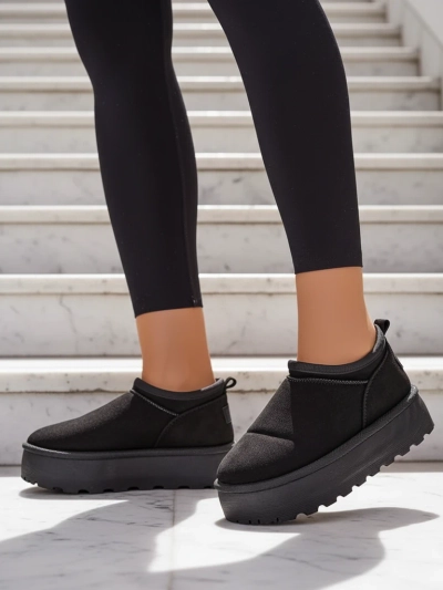 Royalfashion Ženski kratki škornji a'la snežni škornji Ozozi