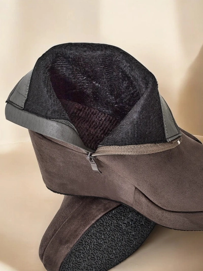 Royalfashion Čizme s klinom za žene Sieffa