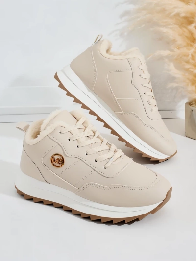 Royalfashion Ogrete ženske superge s krznom Casot