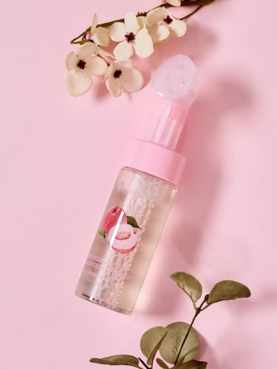 Luxelux Čistilna vlažilna pena za obraz breskev 150 ml