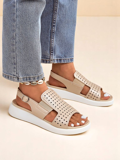 Royalfashion Moteriški sandalai ant storesnio pado BreezyStep