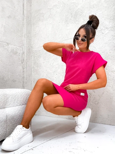 Royalfashion Ženska obleka iz bombažnega blaga