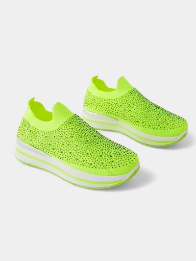 Royalfashion Ženske športne čevlje z rhinestones Adeq