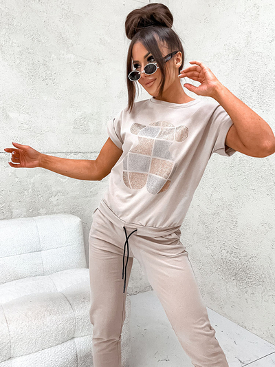 Royalfashion Ženski komplet s cirkoni