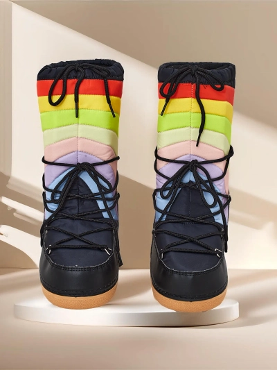 Royalfashion Ženske čizme u stilu snježne čizme Tencce
