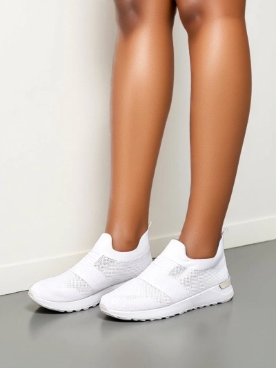 Royalfashion Ženske športne čevlje Slip-On iz tkanine Satet