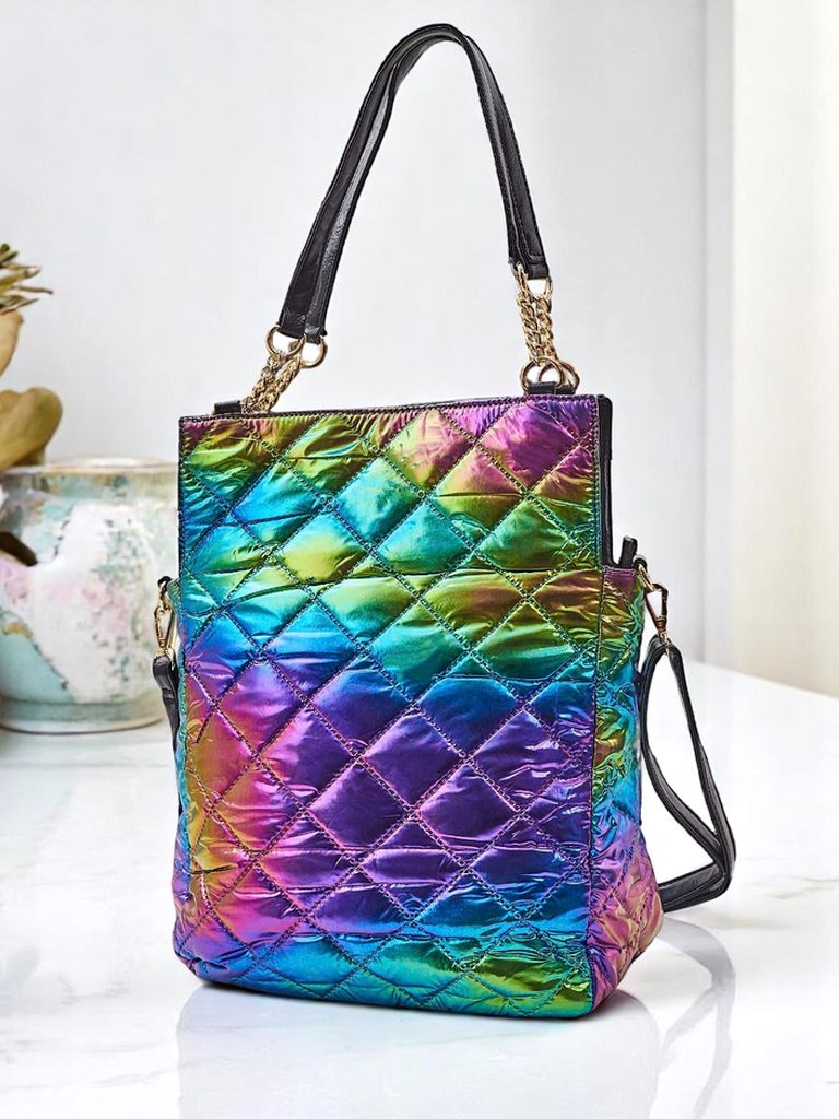 Royalfashion Velika ženska torbica HoloQuilt Shopper